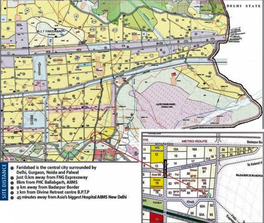Images for Location Plan of Hitkari AIIMS Aashiana