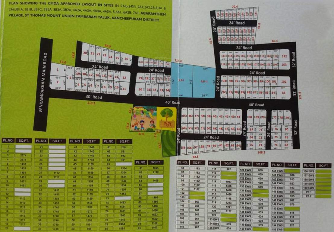  thirumal nagar Images for Layout Plan of Vishwak Thirumal Nagar