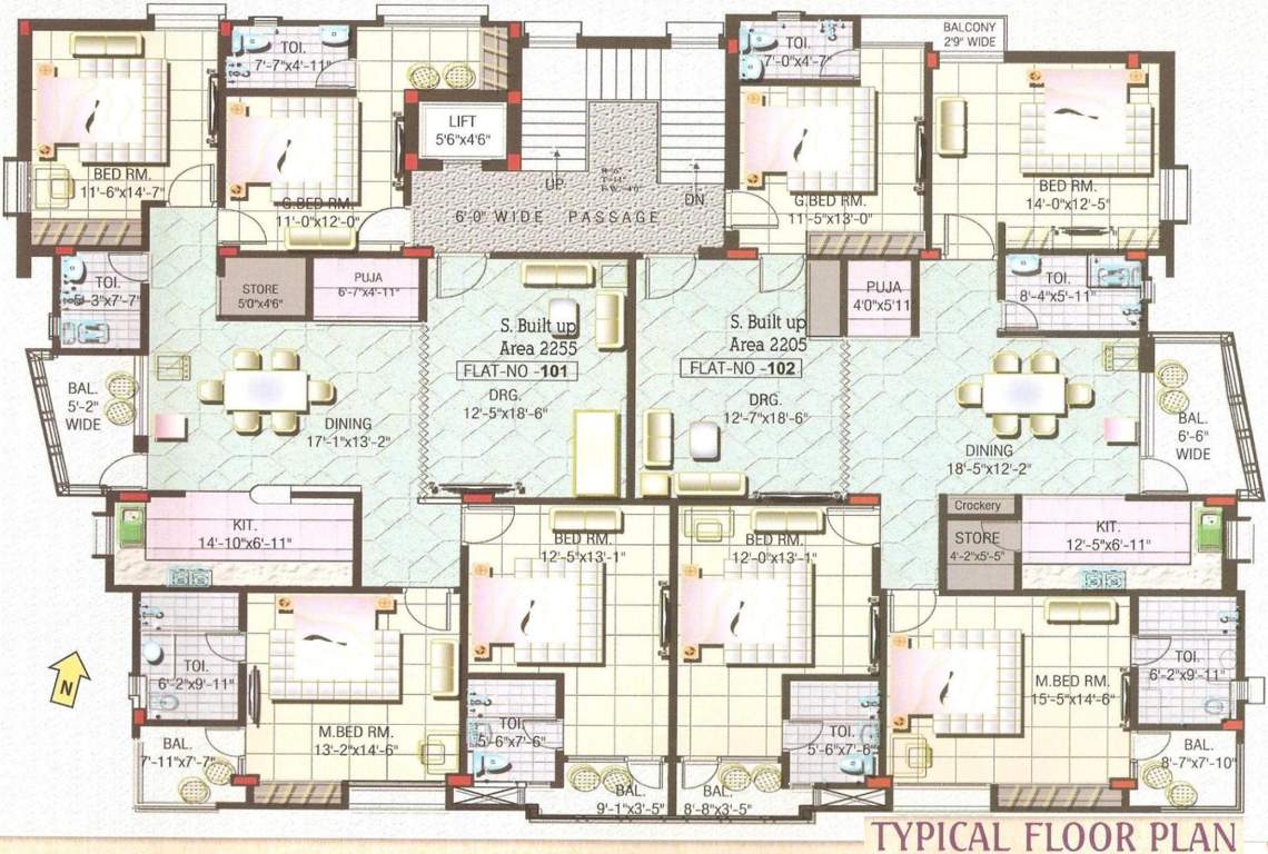 Images for Cluster Plan of Vasudeva Realty Arpit Regency
