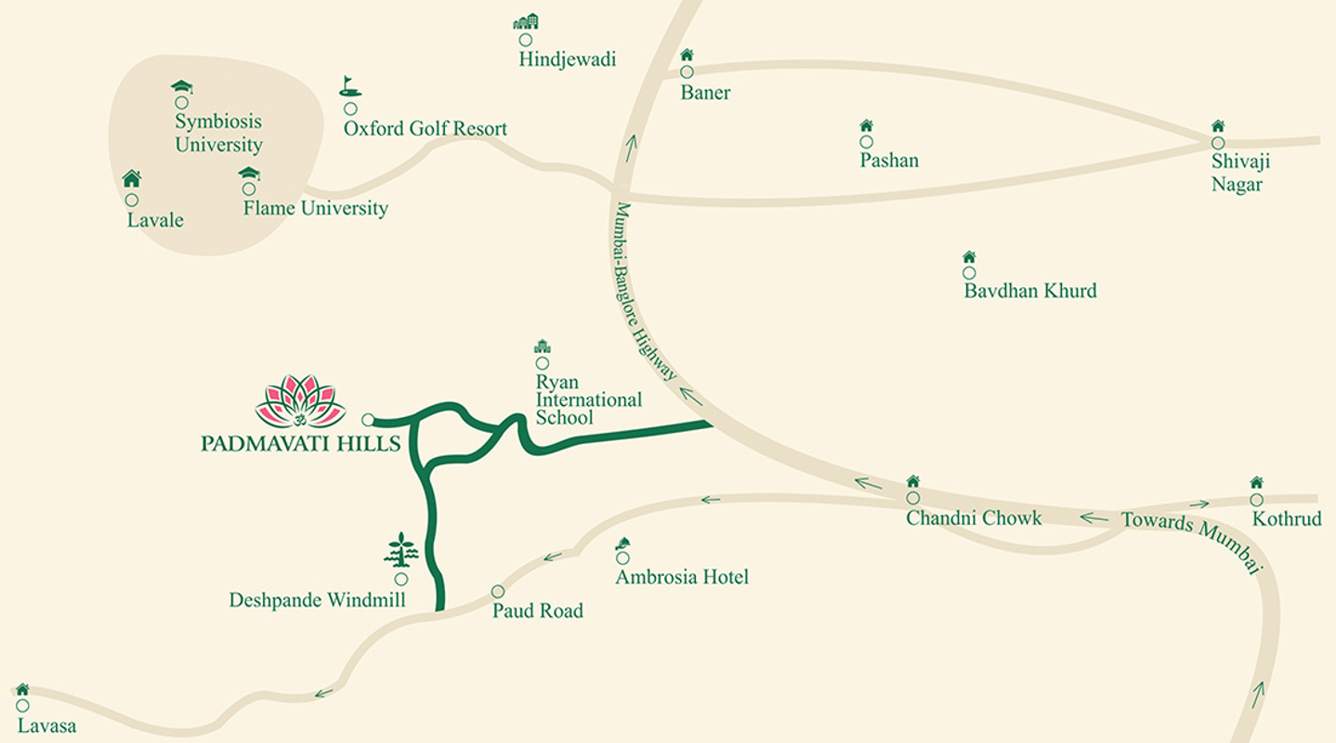  padmavati hills Images for Location Plan of Suyog Padmavati Hills