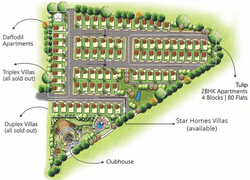 Images for Layout Plan of Star Homes Tulip
