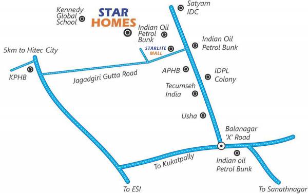 Images for Location Plan of Star Homes Tulip