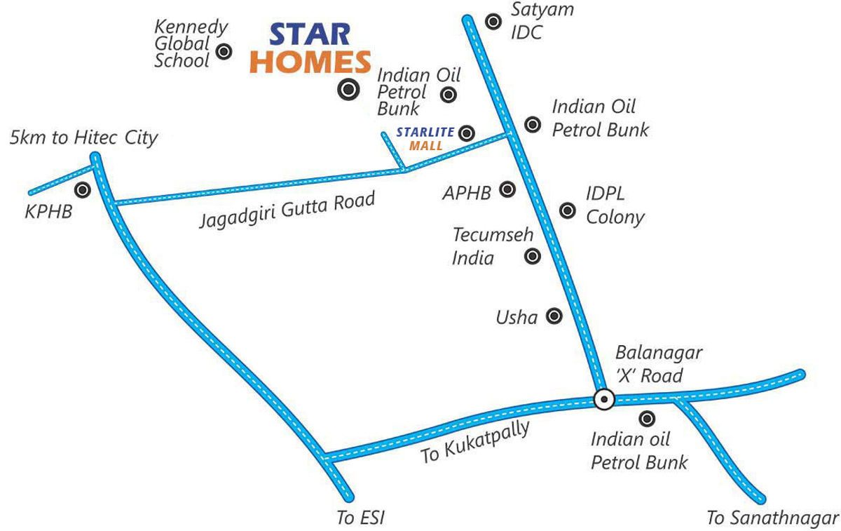 Images for Location Plan of Star Homes Tulip