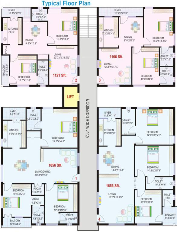 Images for Cluster Plan of Ashok Sri Sai Pujitha Elite