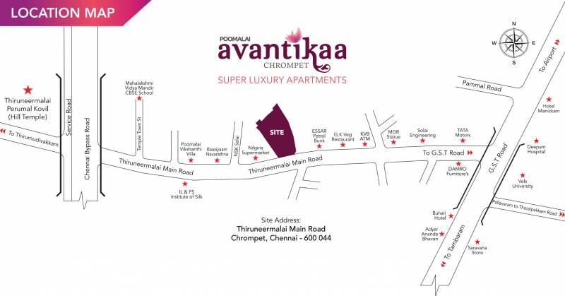 Images for Location Plan of Poomalai Avantikaa