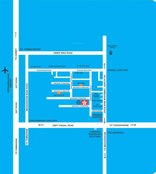 Images for Location Plan of MGP Delight Villas