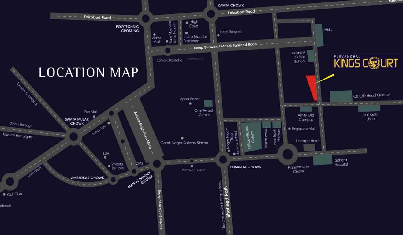  kings court Images for Location Plan of Purvanchal Kings Court
