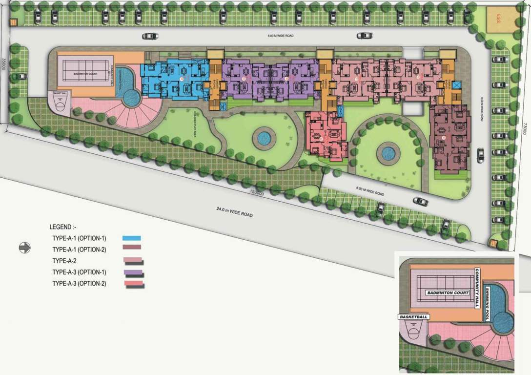  kings court Images for Master Plan of Purvanchal Kings Court