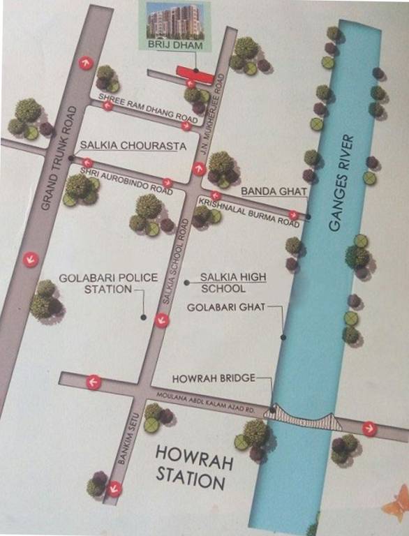 Images for Location Plan of Gayatri Brij Dham