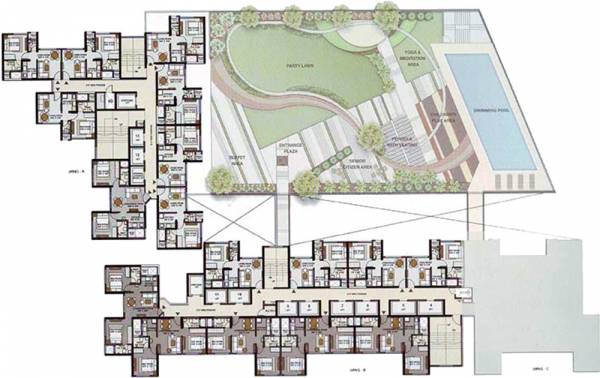 Images for Cluster Plan of Omkar Signet Apartment