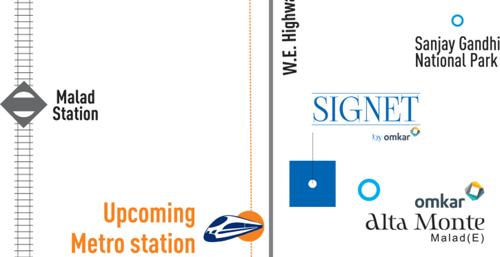 Images for Location Plan of Omkar Signet Apartment