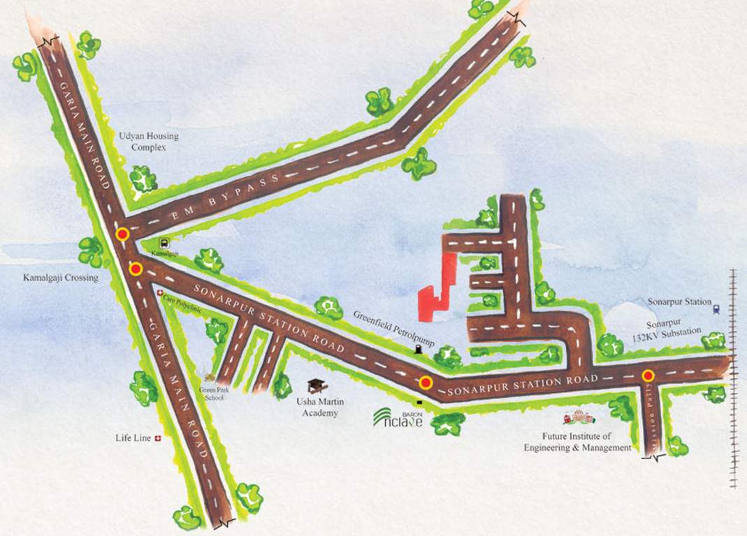  sonarbhoomi Images for Location Plan of Baron Sonarbhoomi