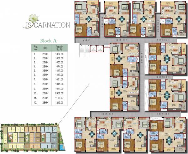 Images for Cluster Plan of JS Carnation