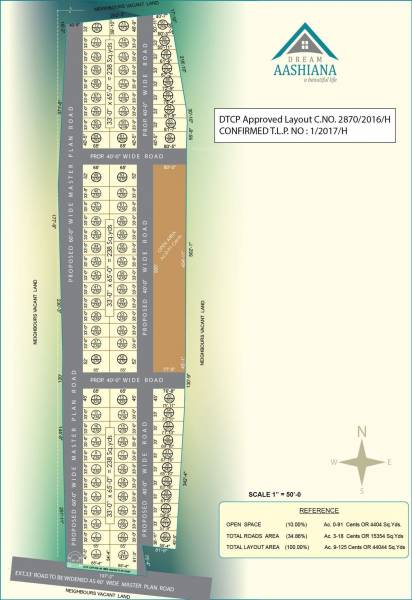 aashiana Layout Plan