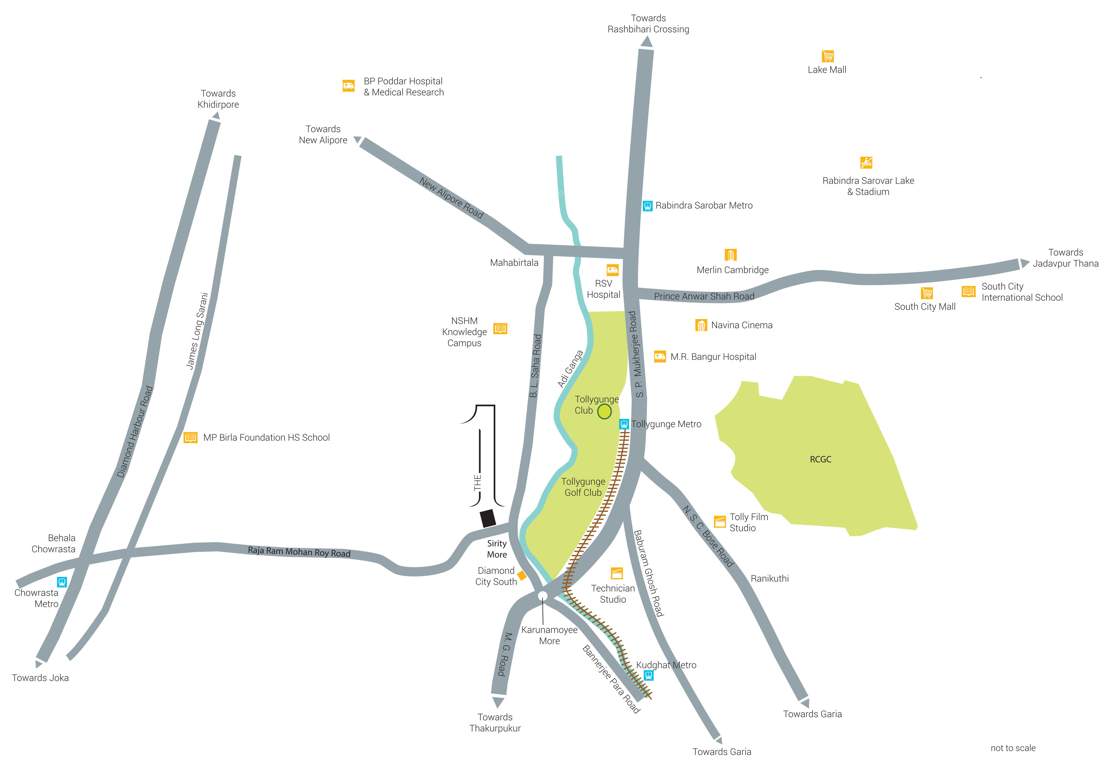 the one Images for Location Plan of Merlin The One