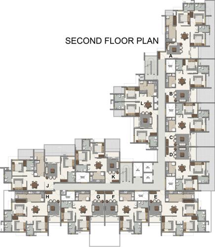 Images for Cluster Plan of Malabar Orchid Park