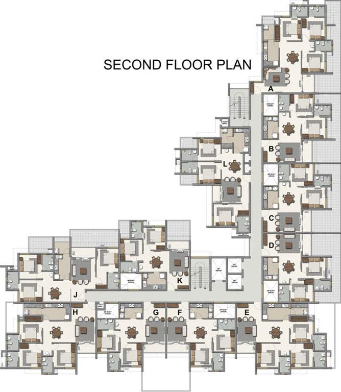 Images for Cluster Plan of Malabar Orchid Park