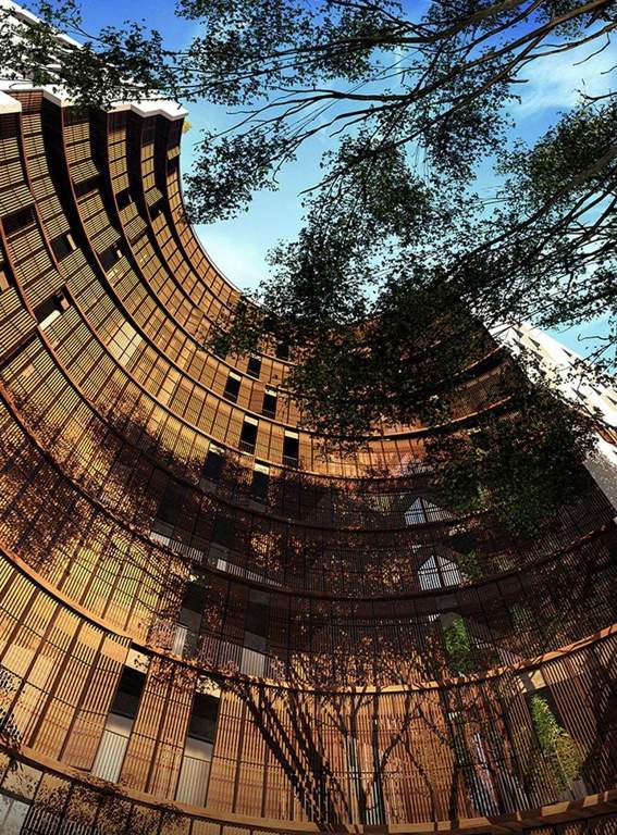  38 and banyan Elevation