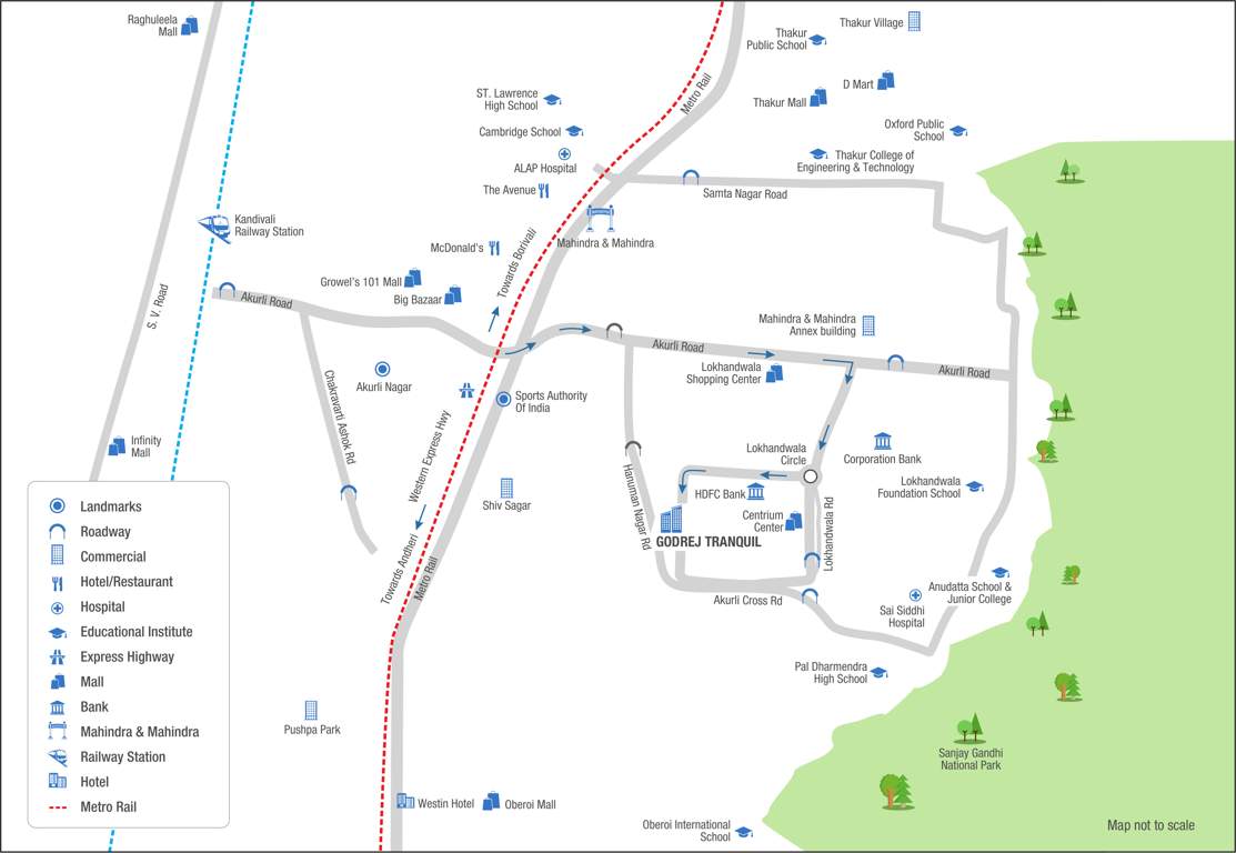 tranquil Images for Location Plan of Godrej Tranquil