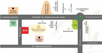 Images for Location Plan of Aaditri Fortune Iconia