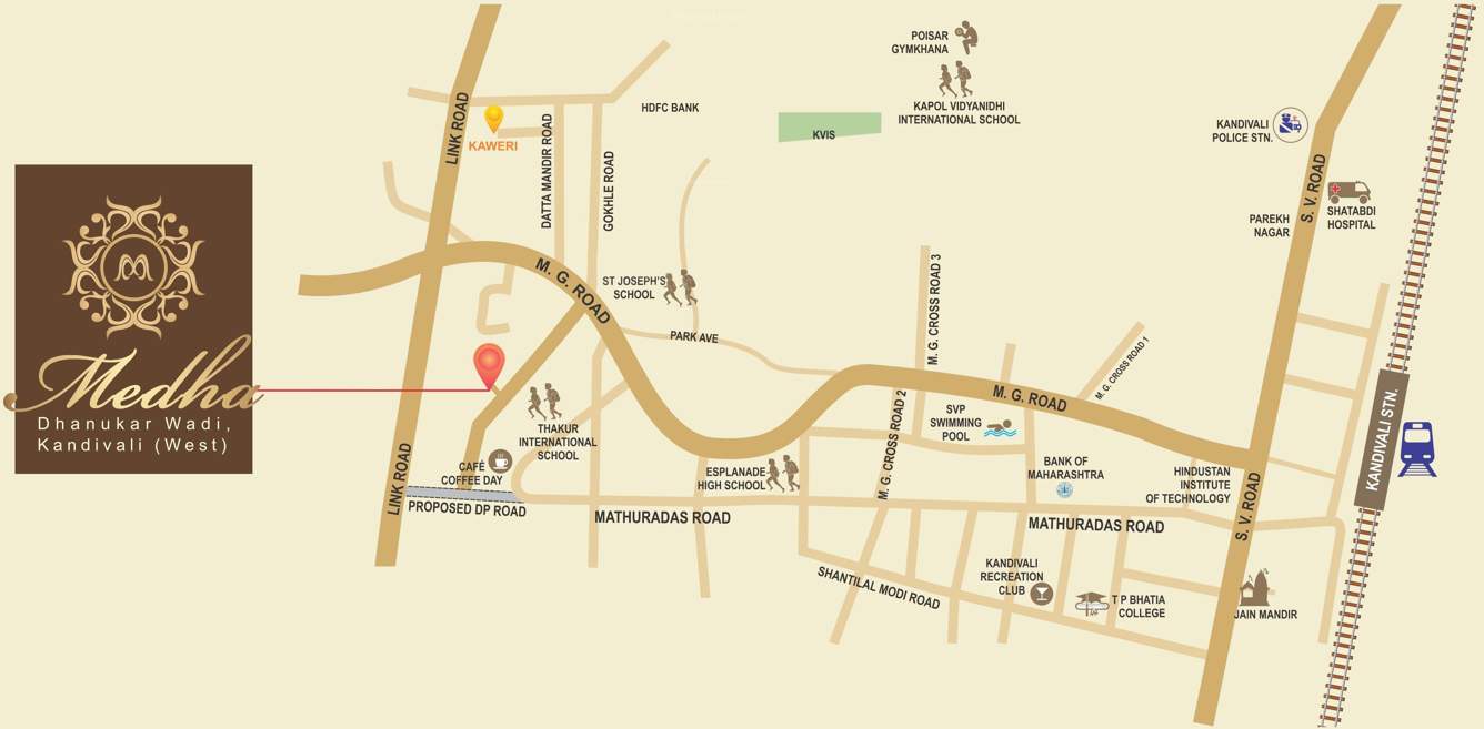  medha chsl Images for Location Plan of CH Medha CHSL