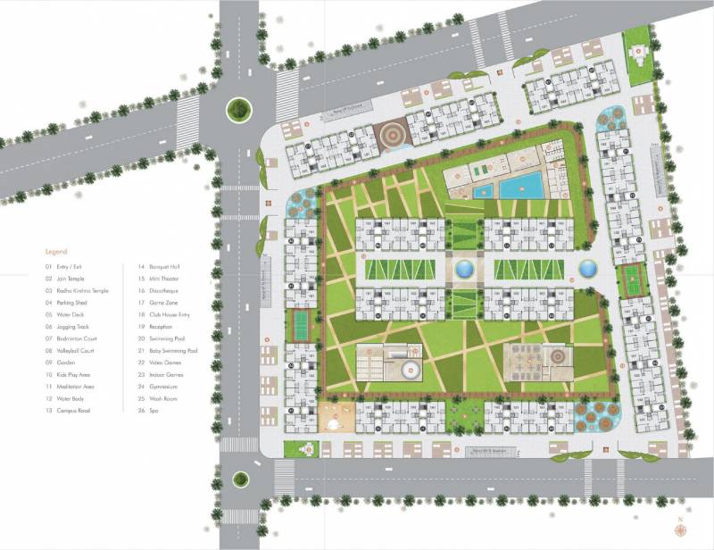  avadh-copper-stone Images for Site Plan of Avadh Copper Stone
