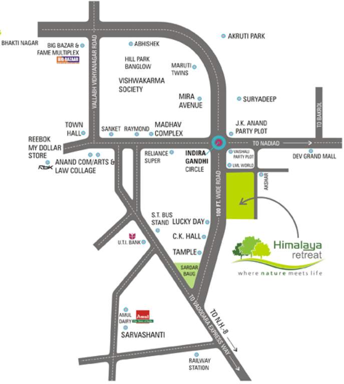 himalaya retreat bungalows Images for Location Plan of Himalaya Buildcon Retreat Bungalows