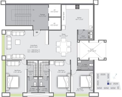 Images for Cluster Plan of Avadh Carolina avadh-carolina Images for Cluster Plan of Avadh Carolina