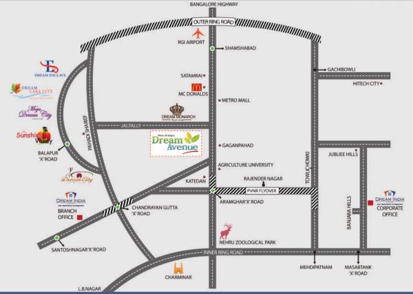 Images for Location Plan of Dream Avenue Apartments Images for Location Plan of Dream Avenue Apartments