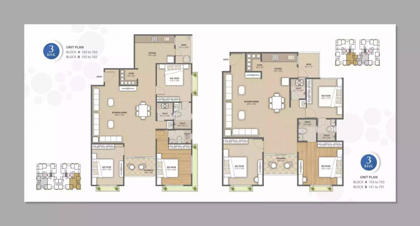  fortune Tower A Cluster Plan