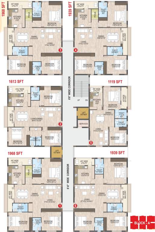Images for Cluster Plan of Mahidhara Xeno Platina