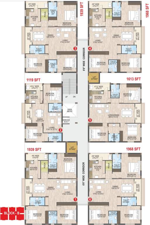 Images for Cluster Plan of Mahidhara Xeno Platina