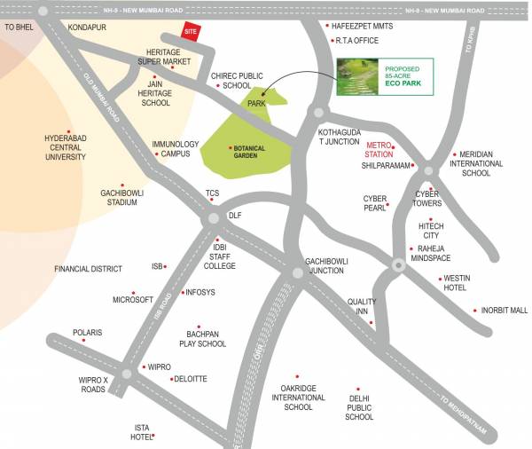 Images for Location Plan of Mahidhara Xeno Platina