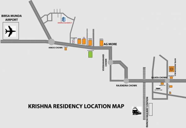 Images for Location Plan of Pranami Group Krishna Residency Images for Location Plan of Pranami Group Krishna Residency