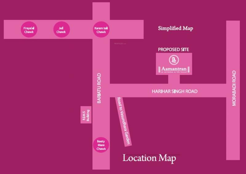 Images for Location Plan of Vasudeva Realty Amantran