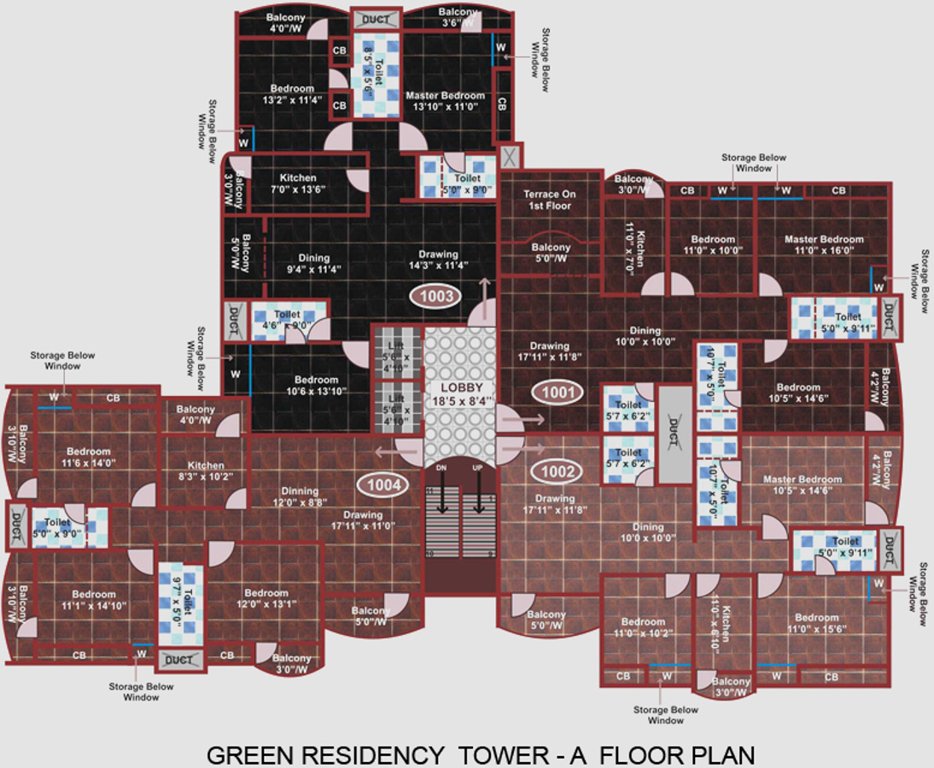 Images for Cluster Plan of Pranami Group Green Residency