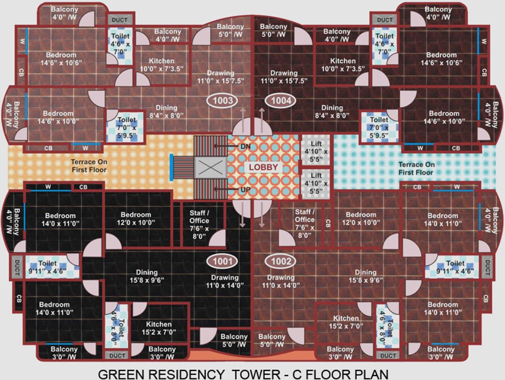 Images for Cluster Plan of Pranami Group Green Residency