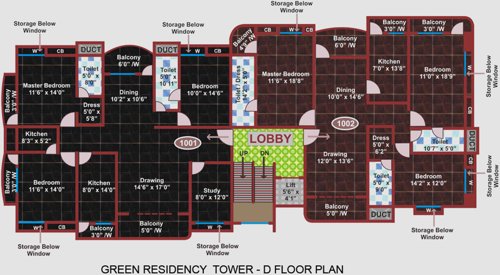 Images for Cluster Plan of Pranami Group Green Residency Images for Cluster Plan of Pranami Group Green Residency