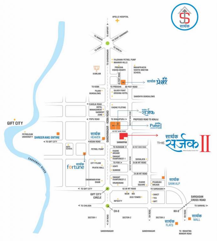 Images for Location Plan of Sarthak Sarjak II