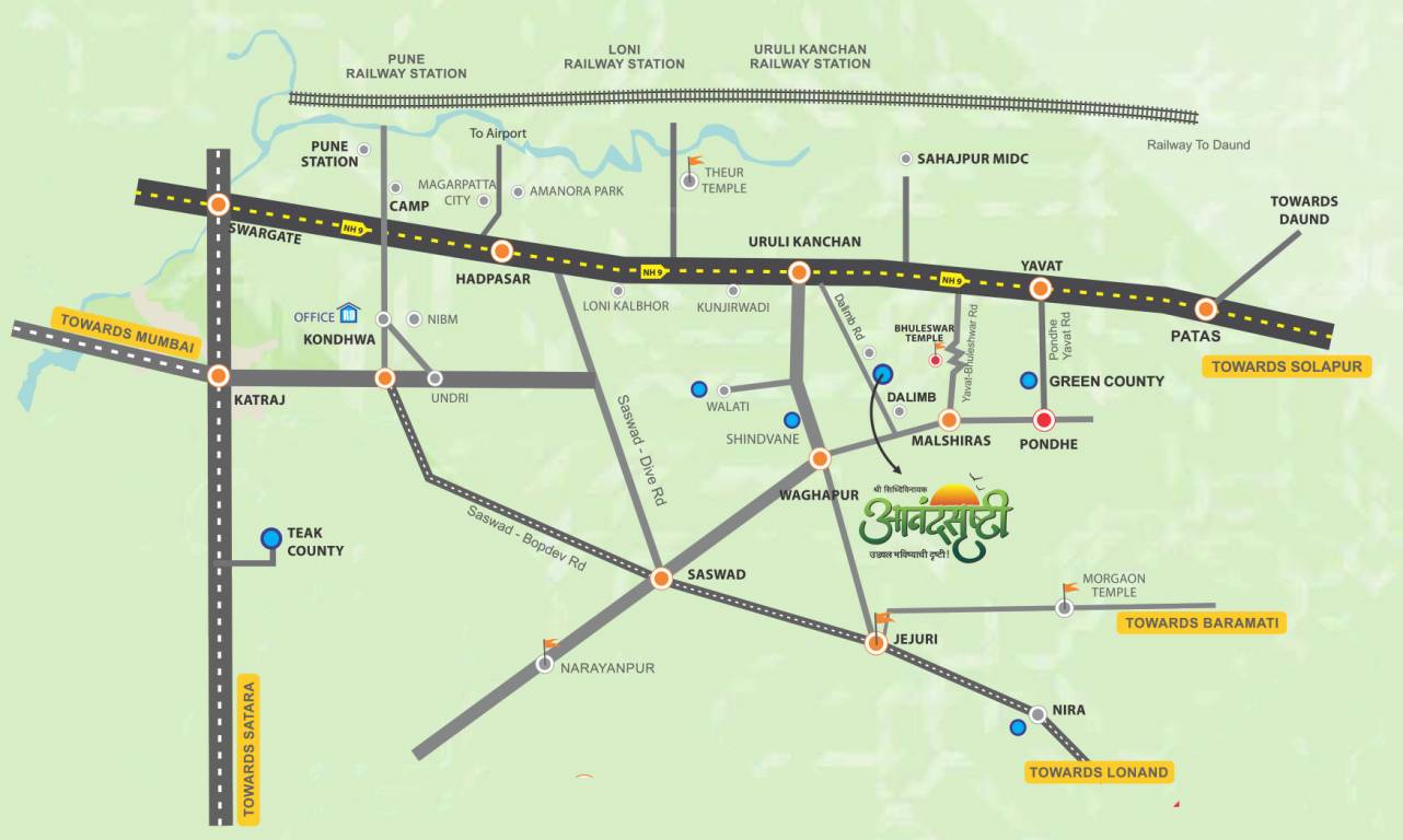 Images for Location Plan of Ranjeet Shree Sidhhivinayak Anandsrushti
