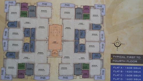 Images for Cluster Plan of Vasudeva Realty Blue Sapphire