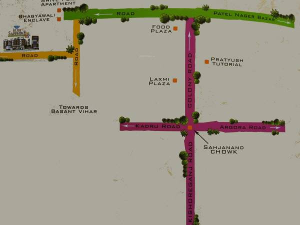 Images for Location Plan of Vasudeva Realty Blue Sapphire