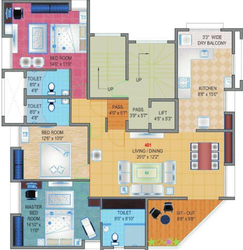 Images for Cluster Plan of Landmark Properties 33 Jeevanchhaya