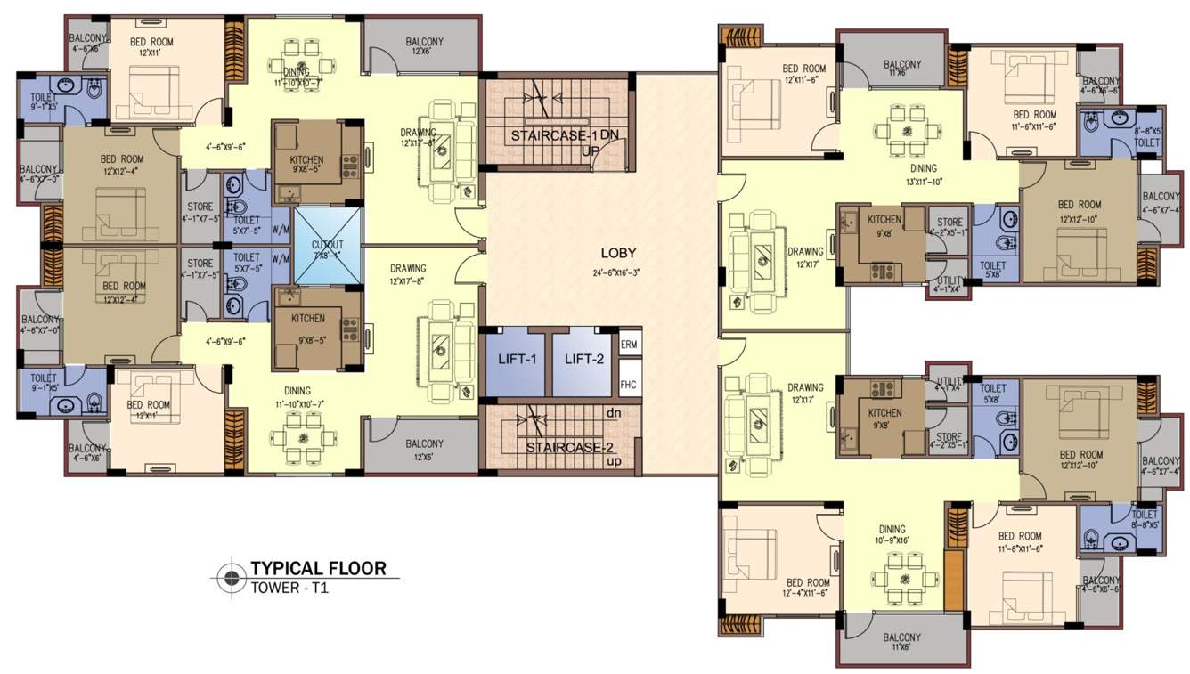 Images for Cluster Plan of Vasudeva Realty Livin Garden
