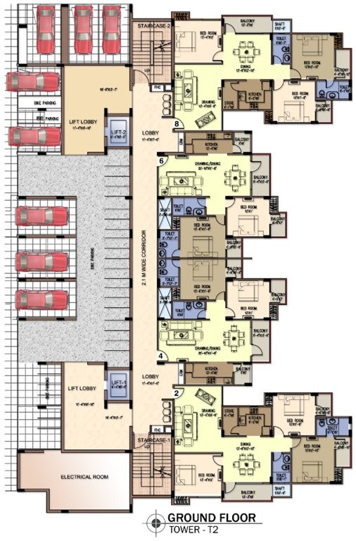 Images for Cluster Plan of Vasudeva Realty Livin Garden