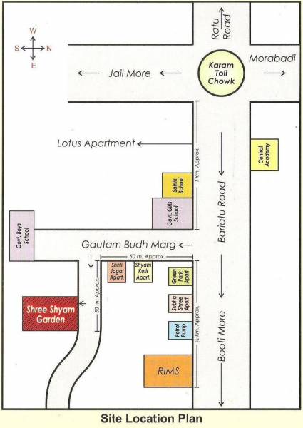 Images for Location Plan of Vasudeva Realty Shyam Garden