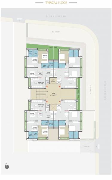 Images for Cluster Plan of Charming Visva Kunj 2