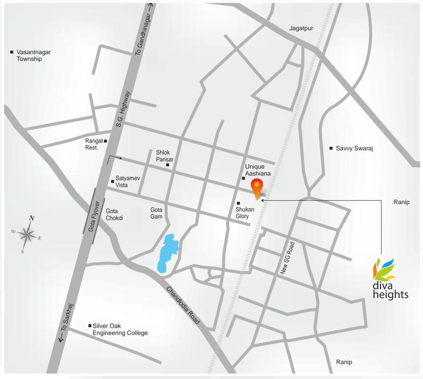 diva heights Images for Location Plan of BV Diva Heights