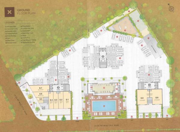 Images for Layout Plan of Flora Ixora
