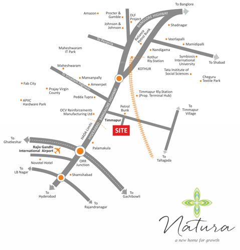 Images for Location Plan of Sreenidhi Natura